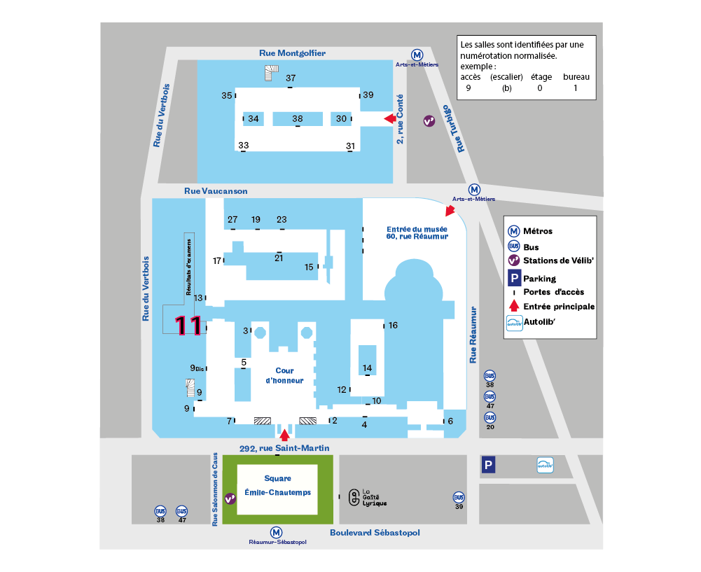 Paris 3e accès 11 plan Paris 3e accès 11 plan